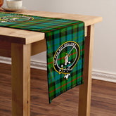 Gunn Ancient Tartan Crest Table Runner
