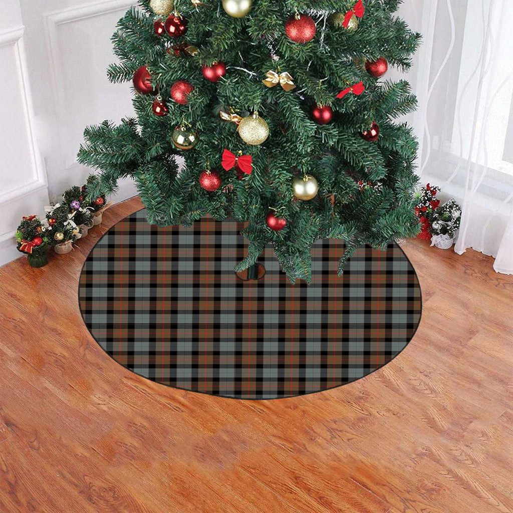 Gunn Weathered Tartan Plaid Christmas Tree Skirt