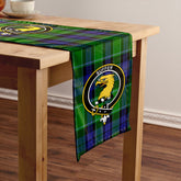 Haldane Tartan Crest Table Runner