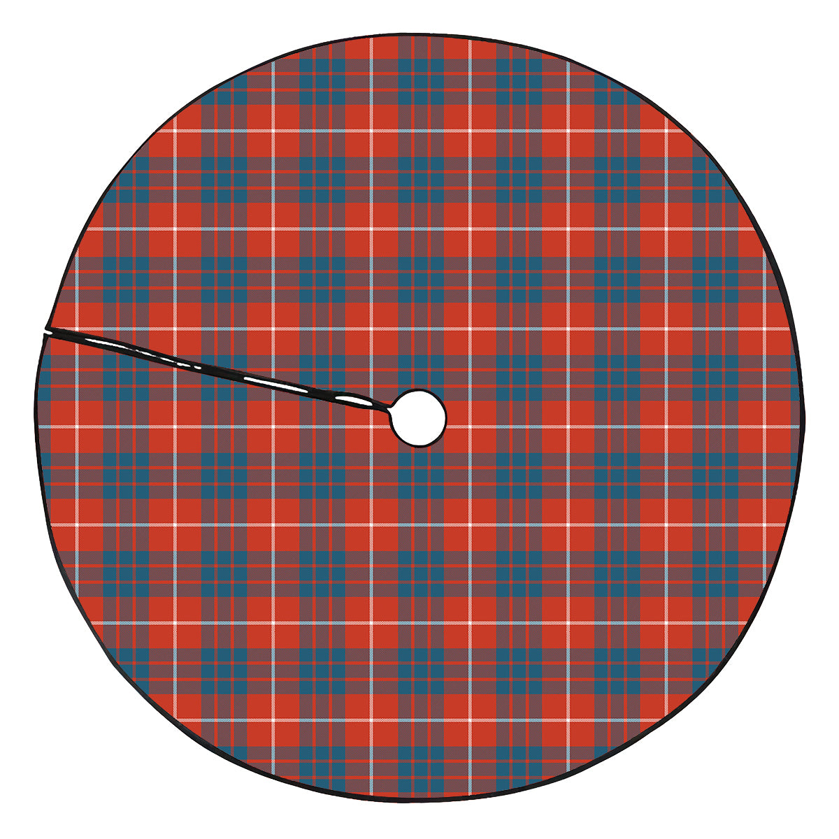 Hamilton Ancient Tartan Plaid Christmas Tree Skirt
