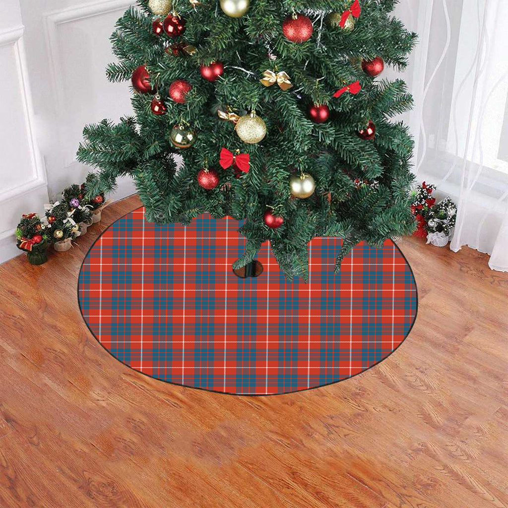 Hamilton Ancient Tartan Plaid Christmas Tree Skirt