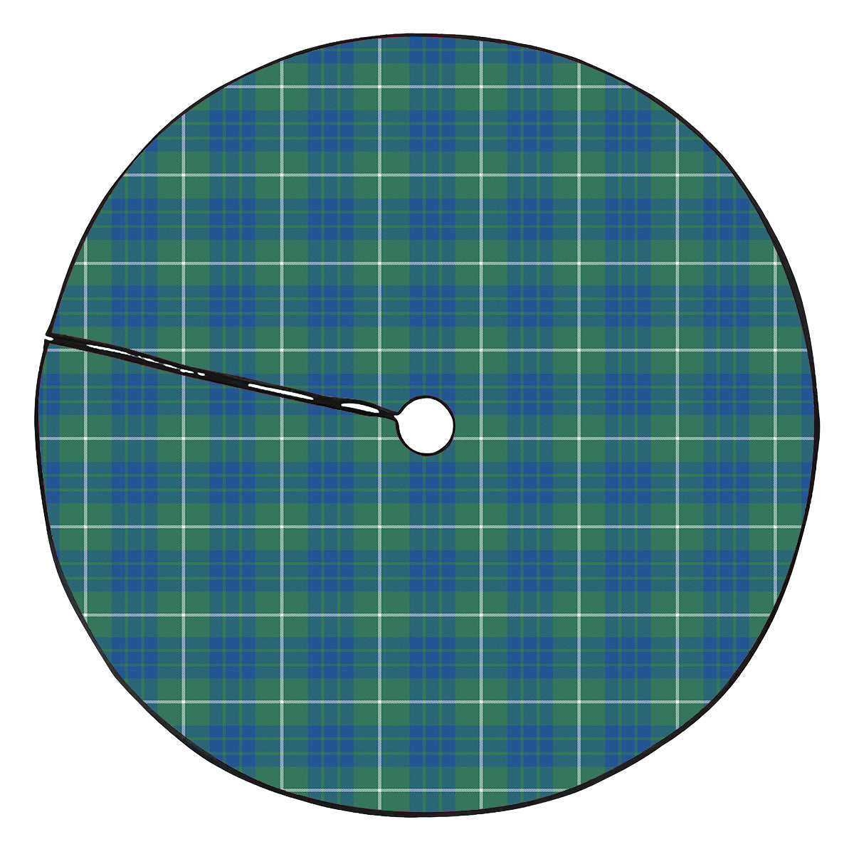 Hamilton Hunting Ancient Tartan Plaid Christmas Tree Skirt