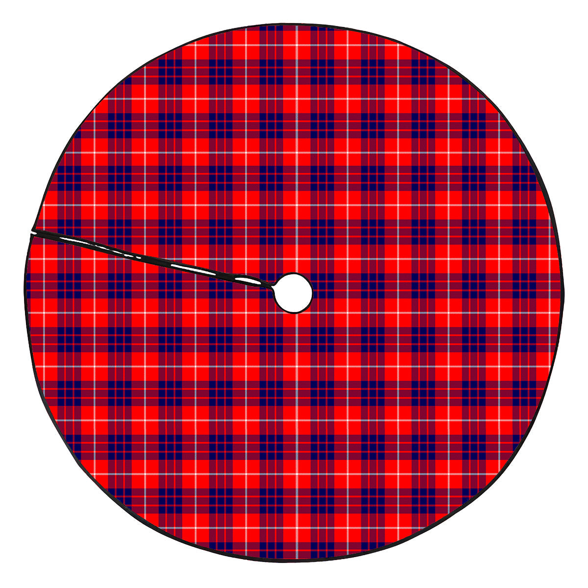 Hamilton Modern Tartan Plaid Christmas Tree Skirt