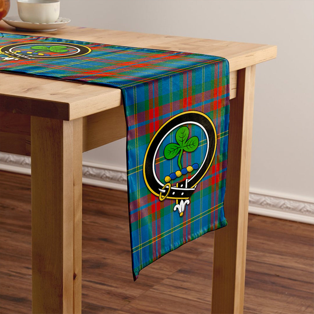 Harvey Ancient Tartan Crest Table Runner