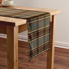 Hislop #2 Weathered Tartan Crest Table Runner