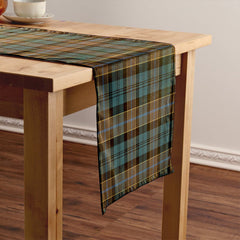 Hogarth Weathered Tartan Crest Table Runner