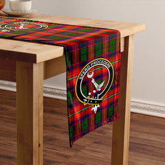 Hopkirk Tartan Crest Table Runner