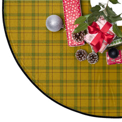 Houston Tartan Plaid Christmas Tree Skirt