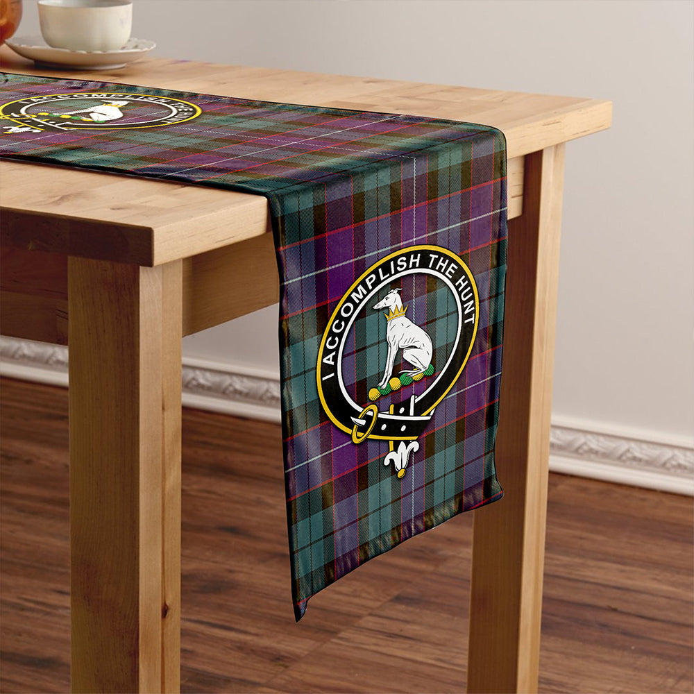Hunter (Michael) Weathered Tartan Crest Table Runner