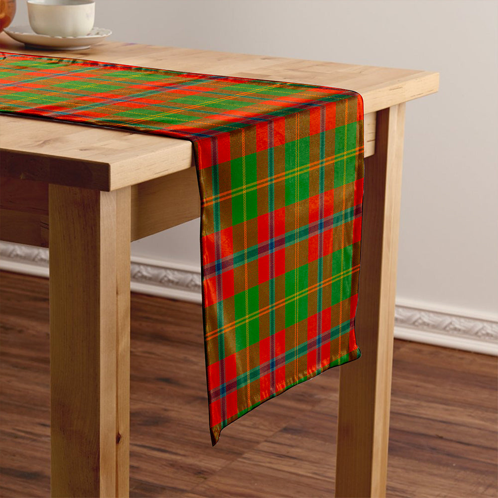 Hutcheson Ancient Tartan Crest Table Runner