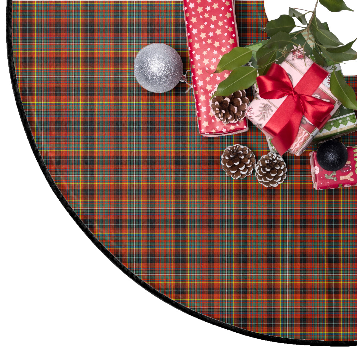 Innes Ancient Tartan Plaid Christmas Tree Skirt