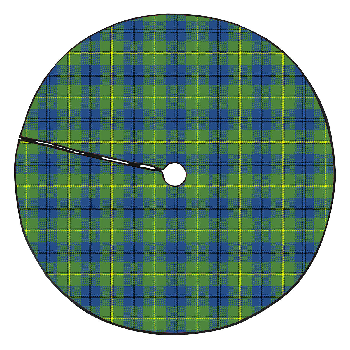 Johnston Ancient Tartan Plaid Christmas Tree Skirt