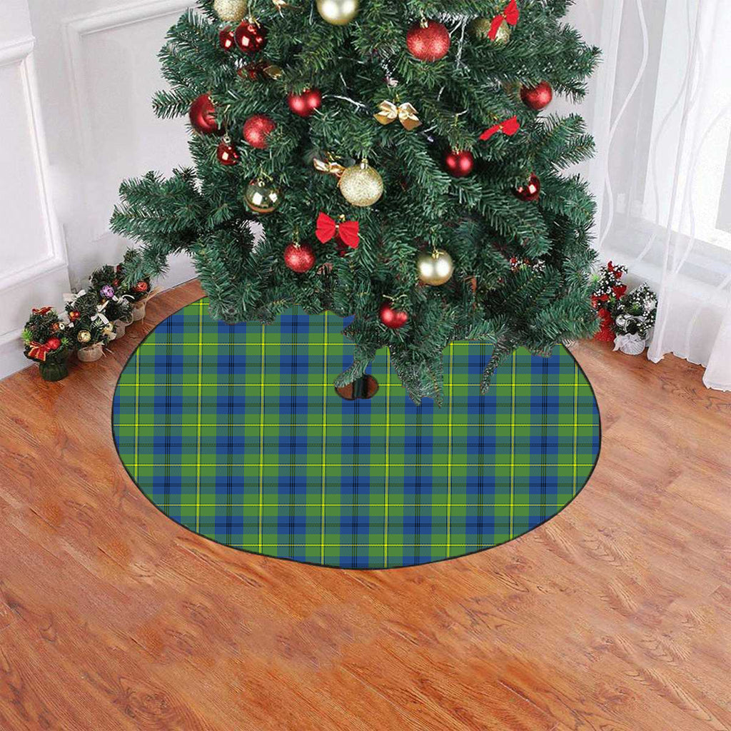 Johnston Ancient Tartan Plaid Christmas Tree Skirt