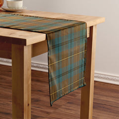 Johnstone (Johnson) Weathered Tartan Crest Table Runner