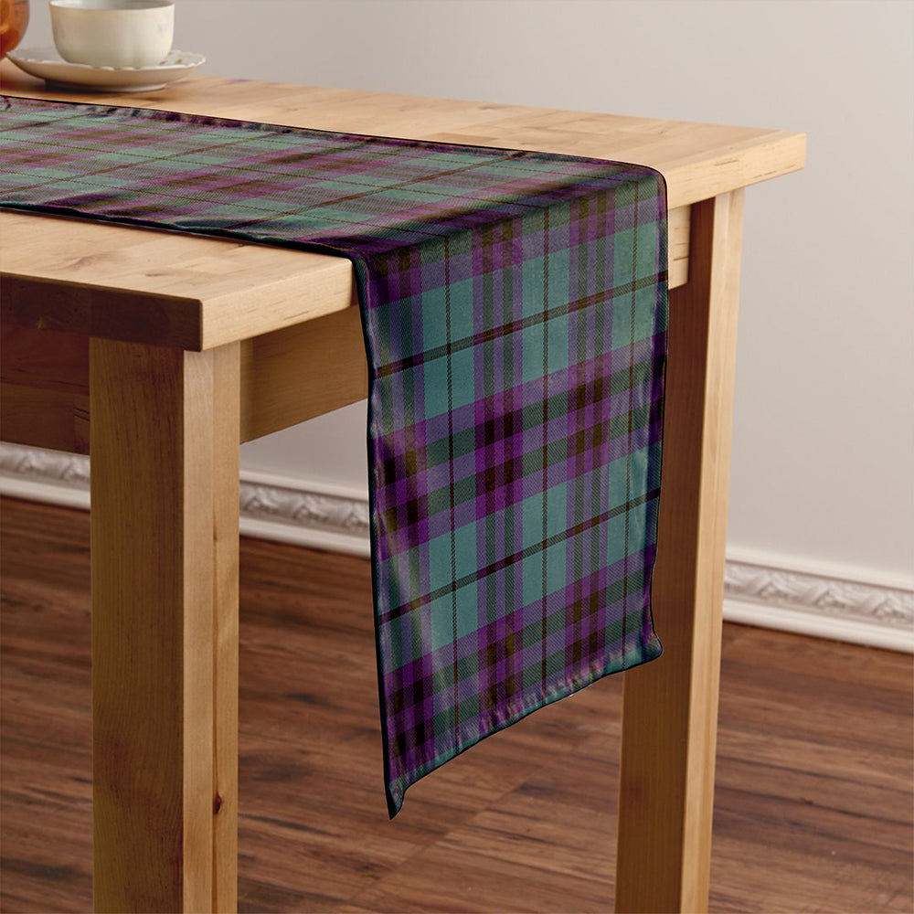 Keith (Marshall) Weathered Tartan Crest Table Runner