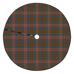 Kennedy Weathered Tartan Plaid Christmas Tree Skirt