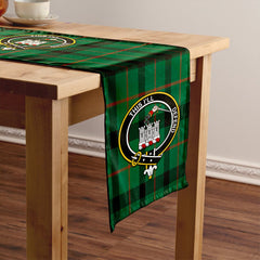 Kincaid Modern Tartan Crest Table Runner