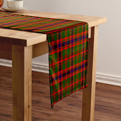 Kinninmont Tartan Crest Table Runner