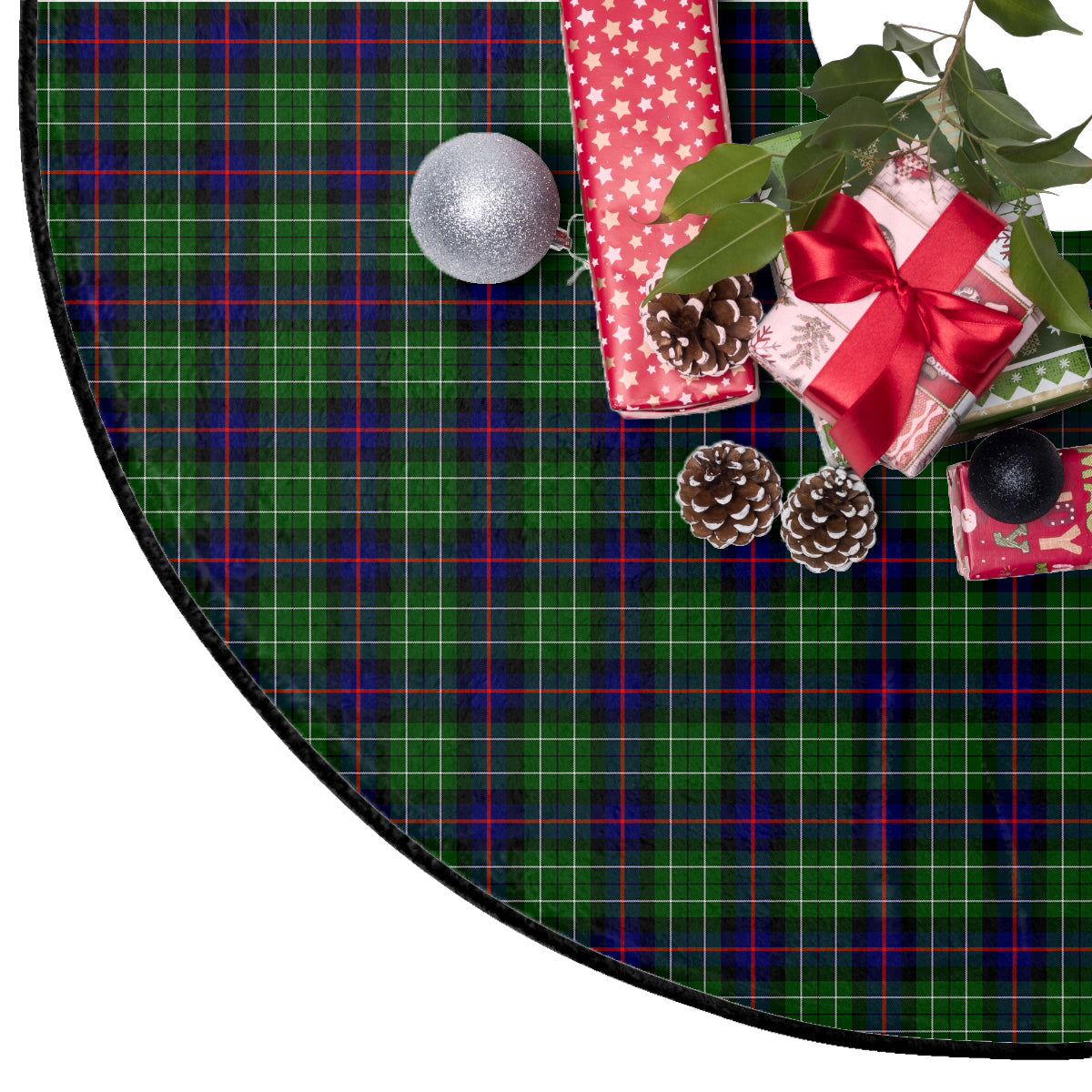 Leslie Hunting Tartan Plaid Christmas Tree Skirt