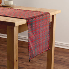 MacAlister Weathered Tartan Crest Table Runner