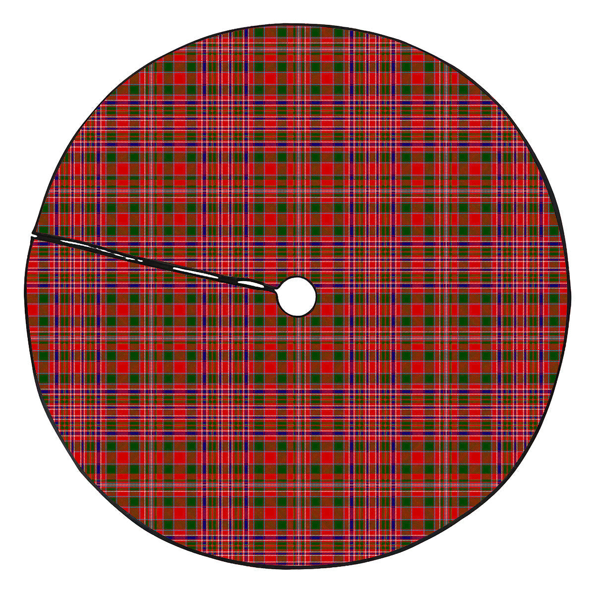 MacAlister Modern Tartan Plaid Christmas Tree Skirt