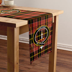 MacAlister of Skye Ancient Tartan Crest Table Runner