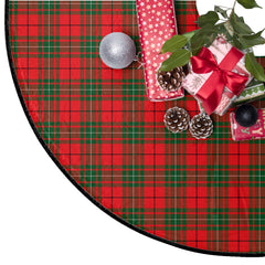 MacAulay Modern Tartan Plaid Christmas Tree Skirt