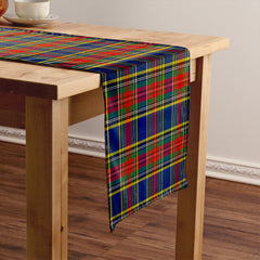 MacBeth Modern Tartan Crest Table Runner