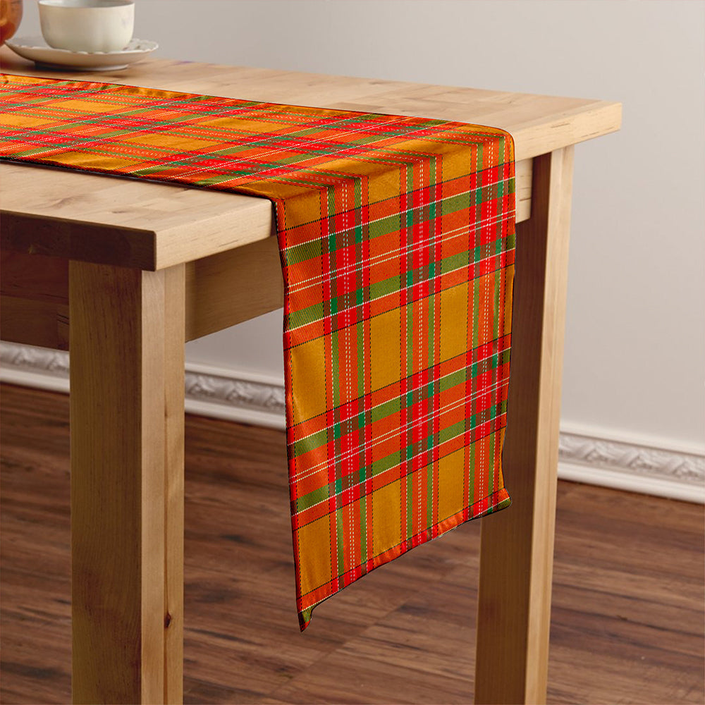 MacBrair Modern Tartan Crest Table Runner