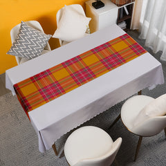 MacBrair Weathered Tartan Crest Table Runner