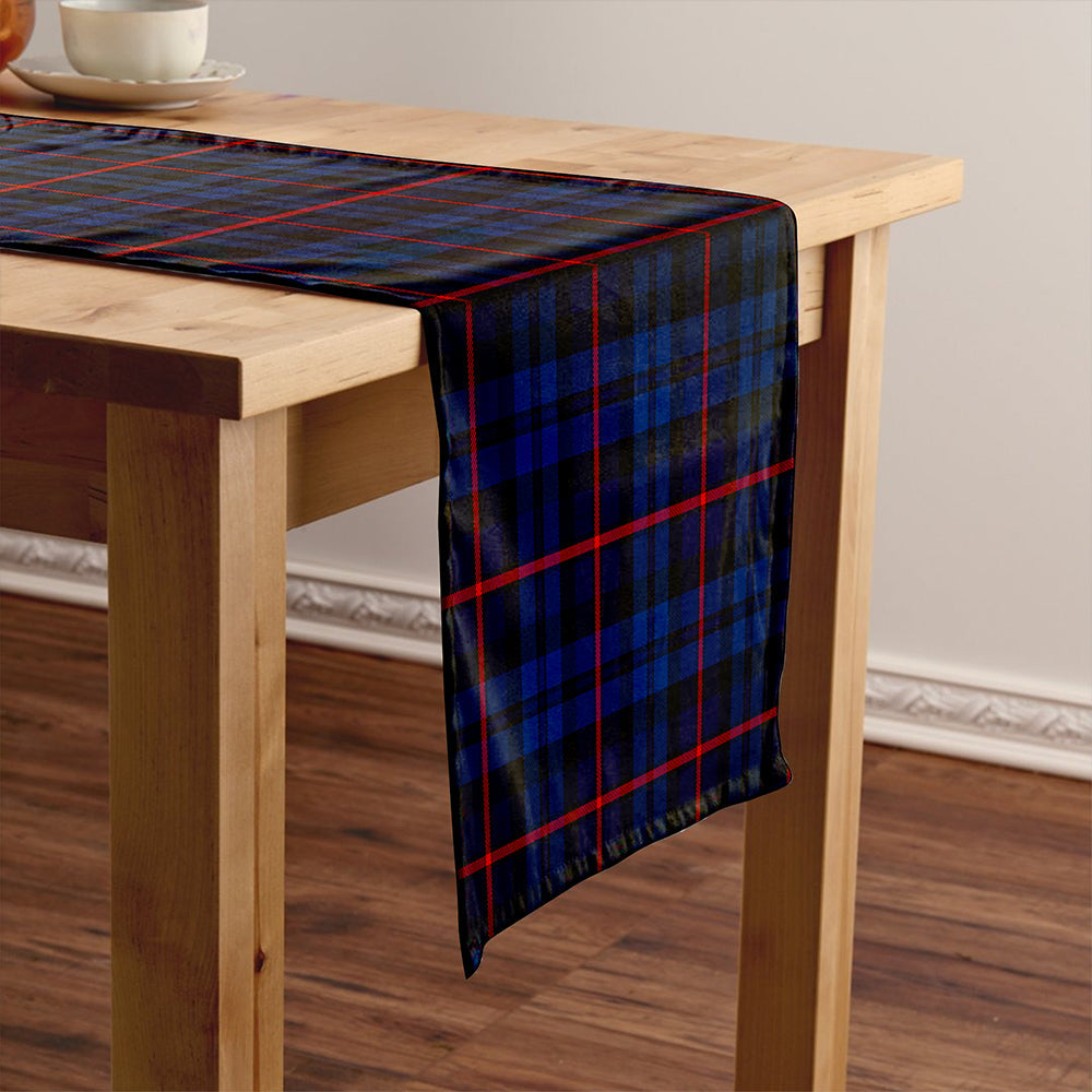 MacCorquodale Modern Tartan Crest Table Runner