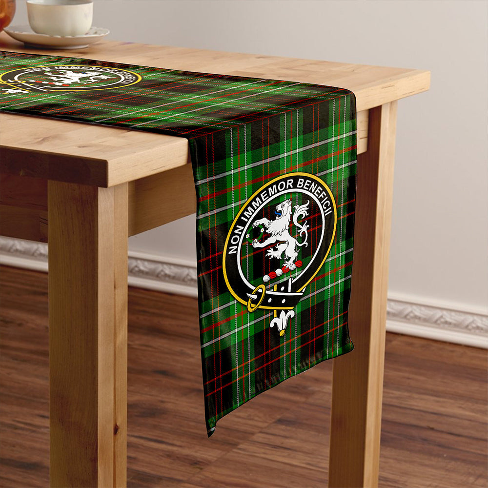 MacDiarmid Ancient Tartan Crest Table Runner