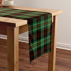 MacDiarmid Modern Tartan Crest Table Runner