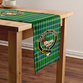 MacDonald Lord of the Isles; Hunting Ancient Tartan Crest Table Runner