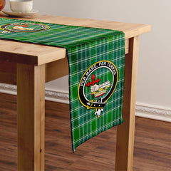 MacDonald Lord of the Isles; Hunting Ancient Tartan Crest Table Runner