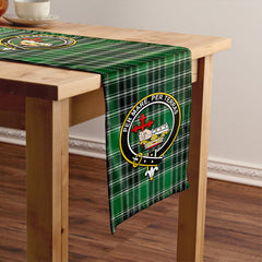 MacDonald Lord of the Isles; Hunting Modern Tartan Crest Table Runner