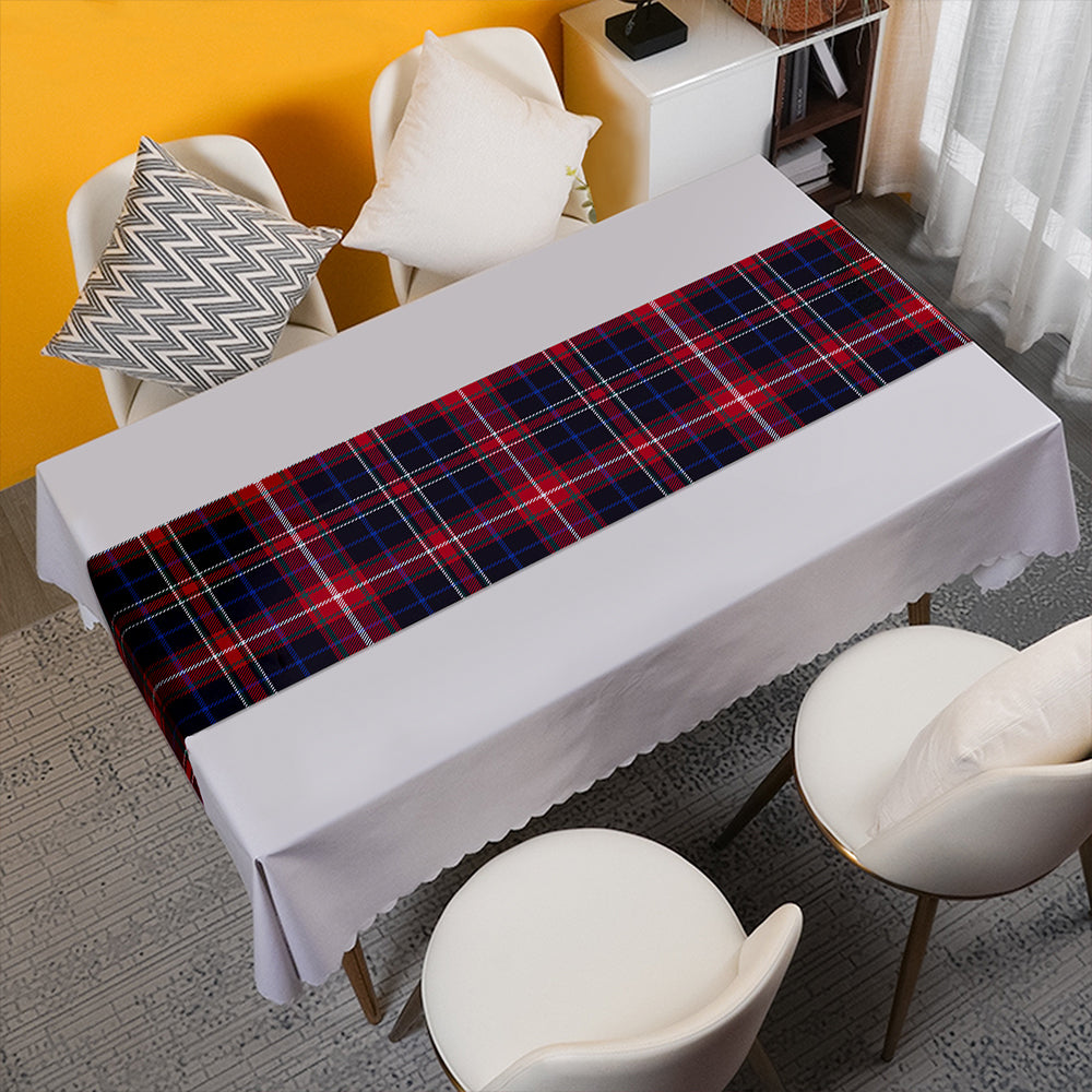 MacDonald Sir John A (Donald Sir John A) Modern Tartan Crest Table Runner