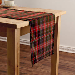 MacDonald Sir John A (Donald Sir John A) Weathered Tartan Crest Table Runner