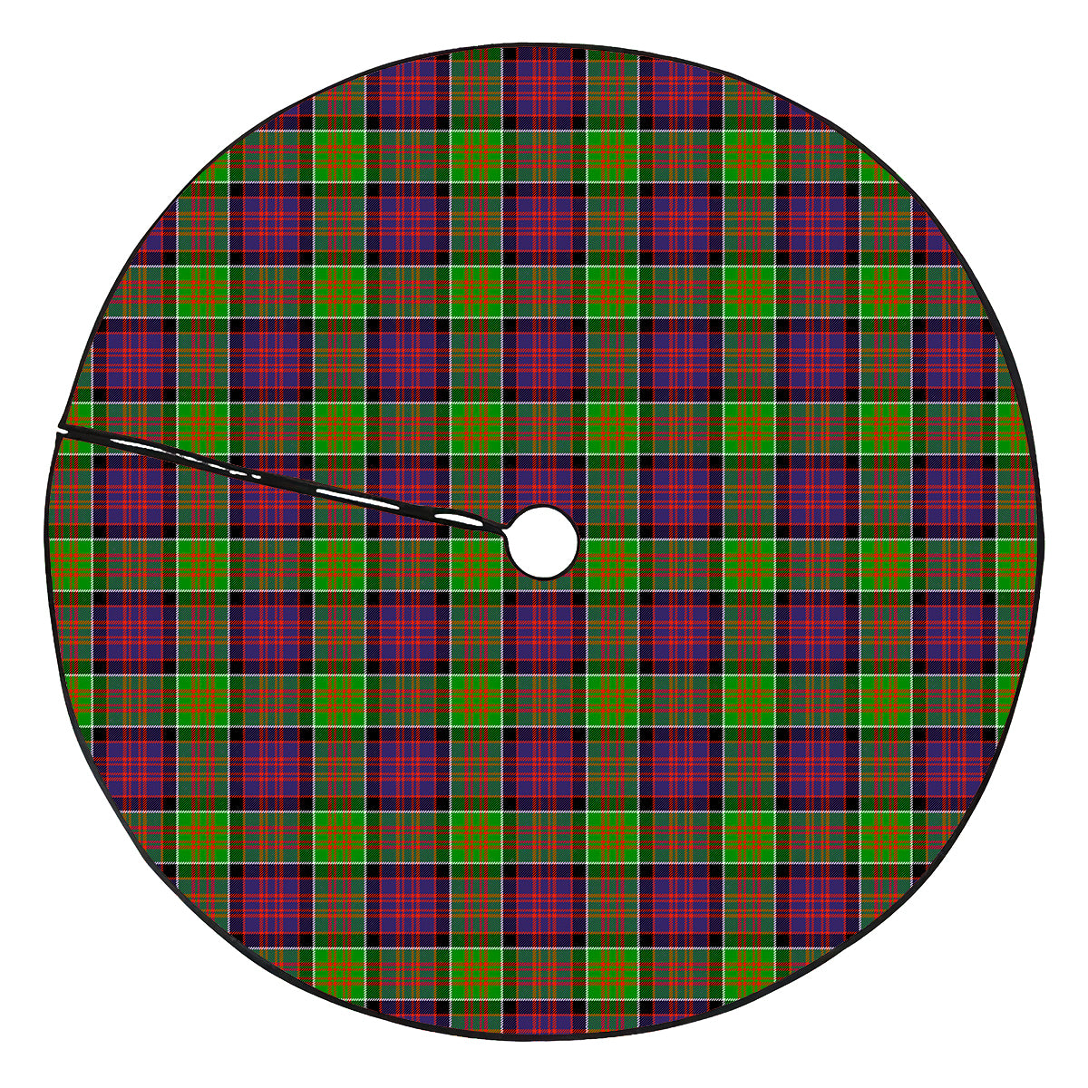 MacDonald of Clanranald Tartan Plaid Christmas Tree Skirt