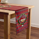 MacDonald of Aird & Valley (Donald of Aird & Valley) Weathered Tartan Crest Table Runner