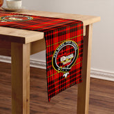 MacDonald of Ardnamurchan (Donald of Ardnamurchan) Modern Tartan Crest Table Runner