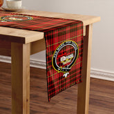 MacDonald of Ardnamurchan (Donald of Ardnamurchan) Weathered Tartan Crest Table Runner