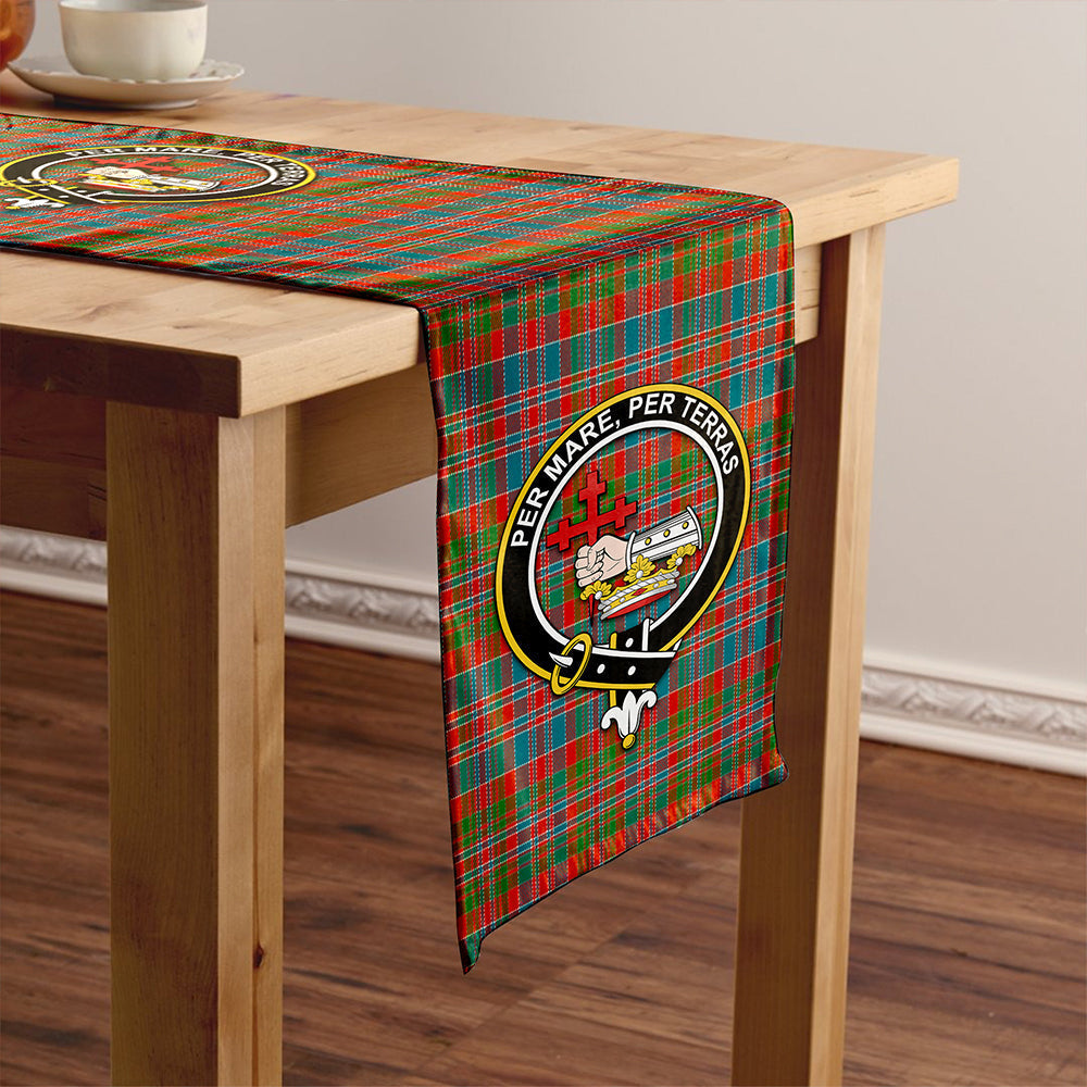 MacDonald of Boisdale (Donald Boisdale) Ancient Tartan Crest Table Runner