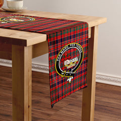 MacDonald of Boisdale (Donald Boisdale) Modern Tartan Crest Table Runner