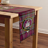 MacDonald of Clanranald (Donald of Clanranald) Weathered Tartan Crest Table Runner