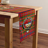 MacDonald of Glenaladale (Donald of Glenaladale) Ancient Tartan Crest Table Runner
