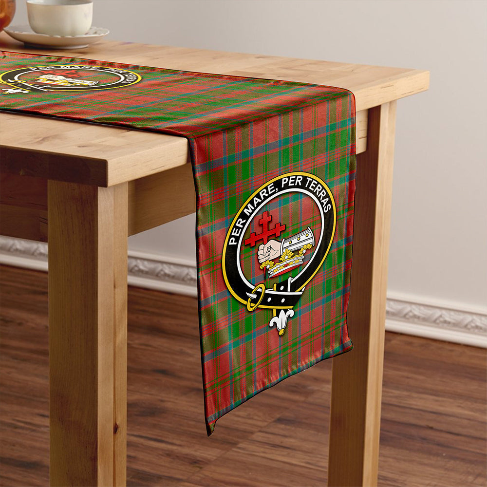 MacDonald of Glencoe (Donald of Glencoe) Ancient Tartan Crest Table Runner