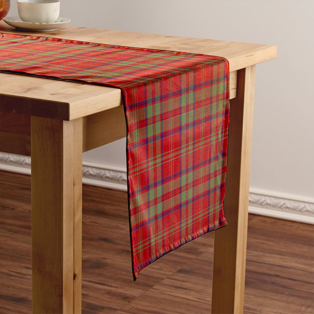 MacDonald of Glencoe (Donald of Glencoe) Weathered Tartan Crest Table Runner