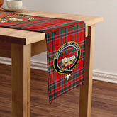 MacDonald of Lochmaddy (Donald of Loch Mhaddy) Modern Tartan Crest Table Runner