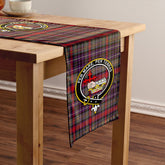 MacDonald of P.E. Island (Donald of P.E. Island) Weathered Tartan Crest Table Runner